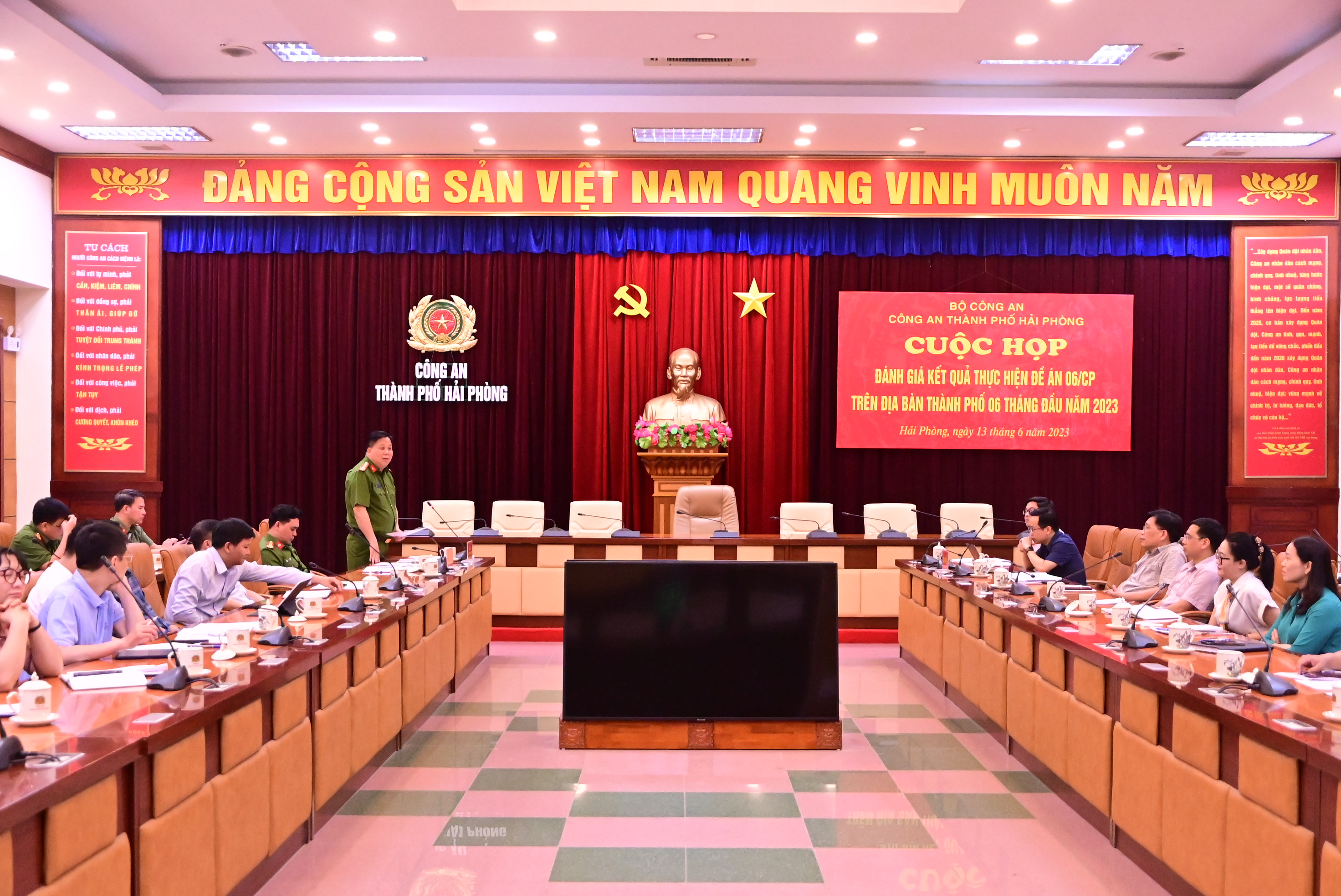 Đánh giá kết quả thực hiện Đề án 06/CP trên địa thành phố 6 tháng đầu năm 2023